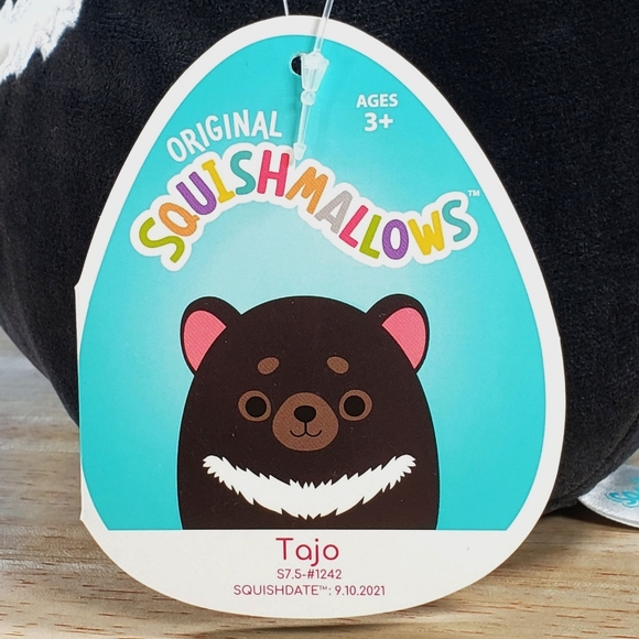 Squishmallow Tajo the Tasmanian Devil 7.5" UltraSoft Stuffed Animal Plush NWT - Picture 10 of 12